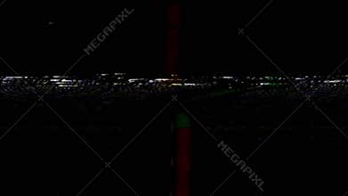 Real scratch glitch old tv signal interference