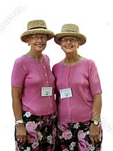Twin ladies
