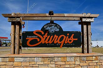 Banner from the Sturgis Motorcycle Rally