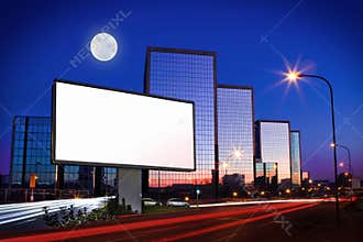 Advertising in the street