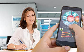 Healthcare app and medic
