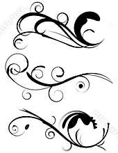 Decorative Flourishes Set 1