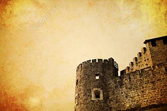 Grunge castle