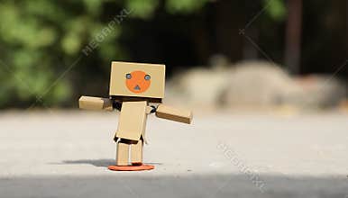 Danbo. Joy and happiness