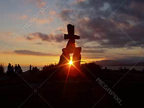 Inukshuk, Vancouver