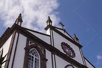 Church in Salga, Sao Miguel, Azores