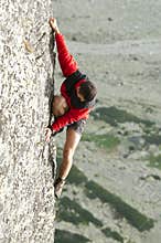 Free climber