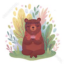 Woodland Boho character