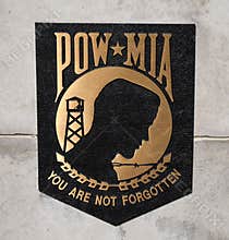 POW * MIA  Emblem