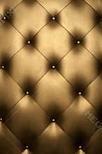 Luxury golden leather