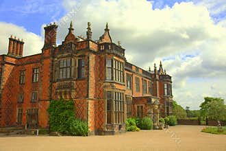 Stately home in Cheshire, England