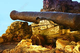 17th century cannon in Tosse