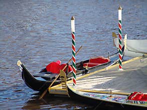 Gondola in Buenos Aires Puerto Madero