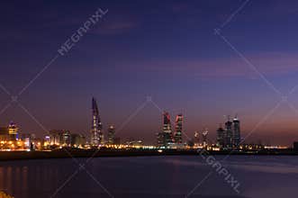 Cityscape in the night