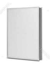 Linen book, isolated