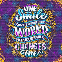 Inspirational quote. Hand drawn vintage illustration with lettering and decoration elements. Drawing for prints on t-shirts and