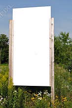 Blank Vertical Sign