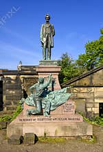The Old Calton Burial Ground in Edinburgh