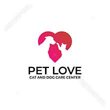 DOG and CAT Care, Pet lovers logo inspirations, lovely pet logo brands, logo for your animal care center