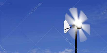 Alternative energy wind vane