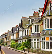 Old English houses