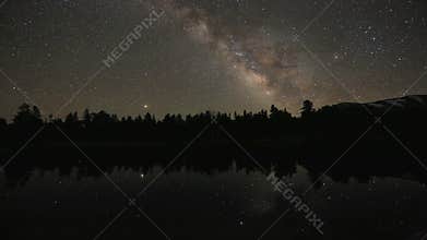 Time Lapse Star Trails in Remote Location