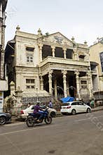 Mumbai ,Maharashtra India August 12 2019 Anjuman Atash Behram1897AD zoroastrian Parsi Fire temple-Jagannath Shankar Seth Rd, Marin
