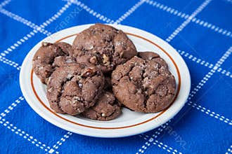 Mom`s German Chocolate Cake Mix chocolate chip cookies