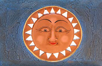 Sun ornament