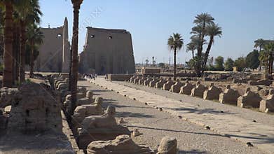 Luxor Temple in Luxor, ancient Thebes, Egypt.