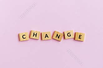 Change text wood blocks