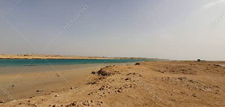 Red Sea Magik lake sand