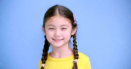 Portrait of a beautiful little girlÂ 