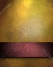 Gold background with red stripe for text or title