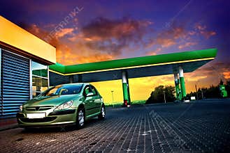Gas station
