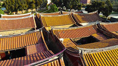 Aerial shots, Taiwan, Kinmen, sightseeing spots, Kinmen Folk Culture Village, 18 Wang Jiayu