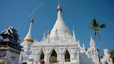 Phra That Doi Kong Mu, located in Mae Hong Son, Thailand