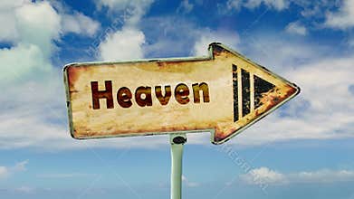 Street Sign to Heaven