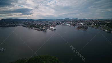 Aerial Norway Oslo June 2018 Sunny Day 15mm Wide Angle 4K Inspire 2 Prores