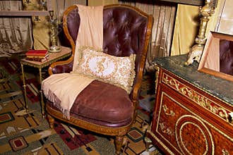 Antique Furniture Retail Store Setting