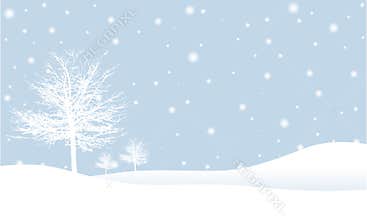 Winter scene