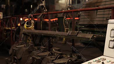 Heavy metallurgy, industrial facility, Metal melting