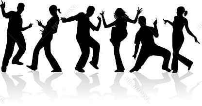 Dancing people