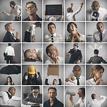 Business,crisis and problem concept