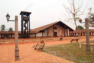 The Jesuit Missions of Chiquitos are located in Santa Cruz department in eastern Bolivia. Six of these former missions