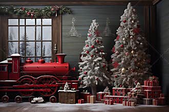 Nostalgic Christmas decor