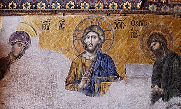 Byzantine mosaic