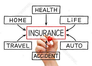 Insurance Flow Chart Hand