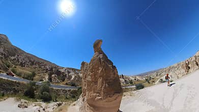 Imagination Valley of Cappadocia in Turkey