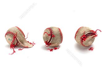 Authentic used baseball
